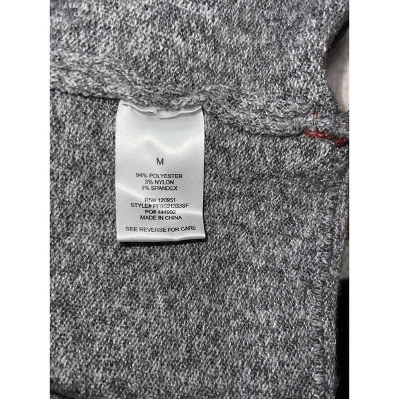 Pinque Women's Knit Sweater Long Sleeves Soft Warm Earth Tones Colorblock Size M - Picture 7 of 7